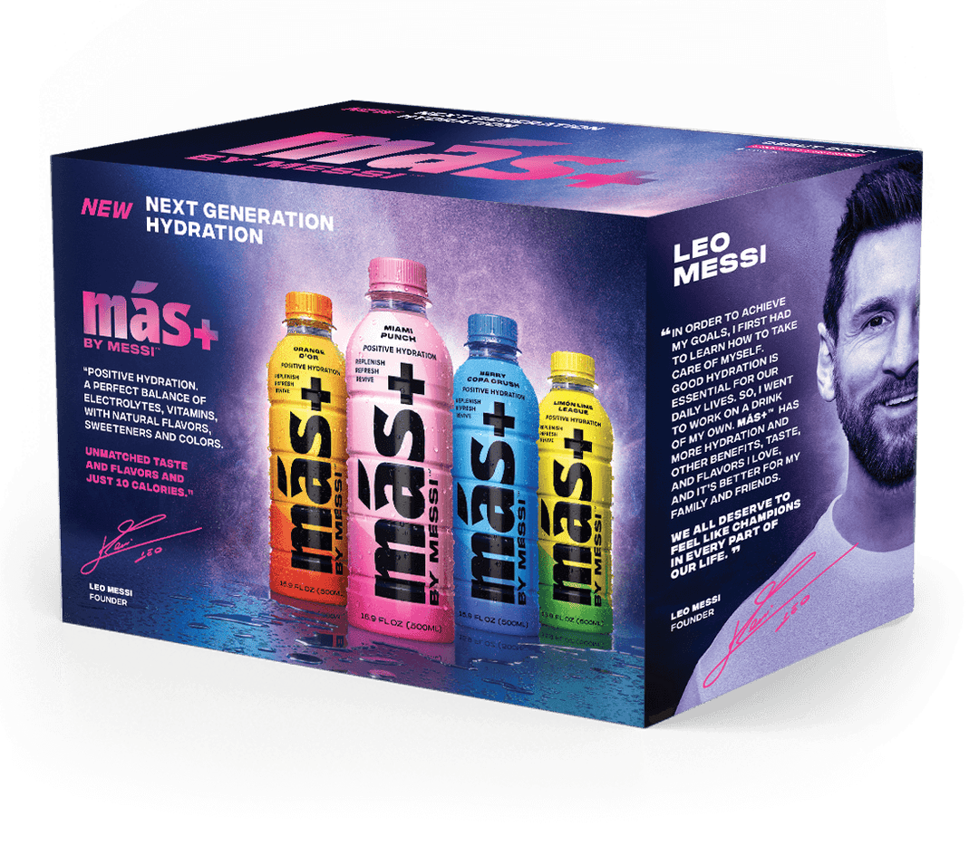 Commemorative Launch Pack – Más+ by Messi